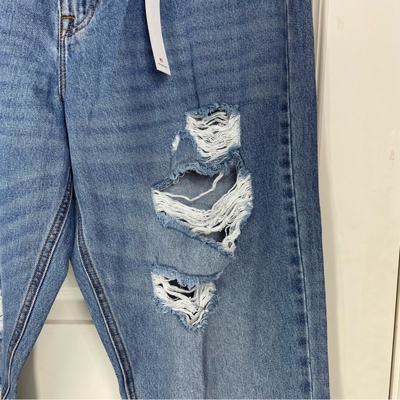 Vigoss Billie 90’s High Rise Distressed Ripped Denim Jeans size31 - Picture 4 of 17